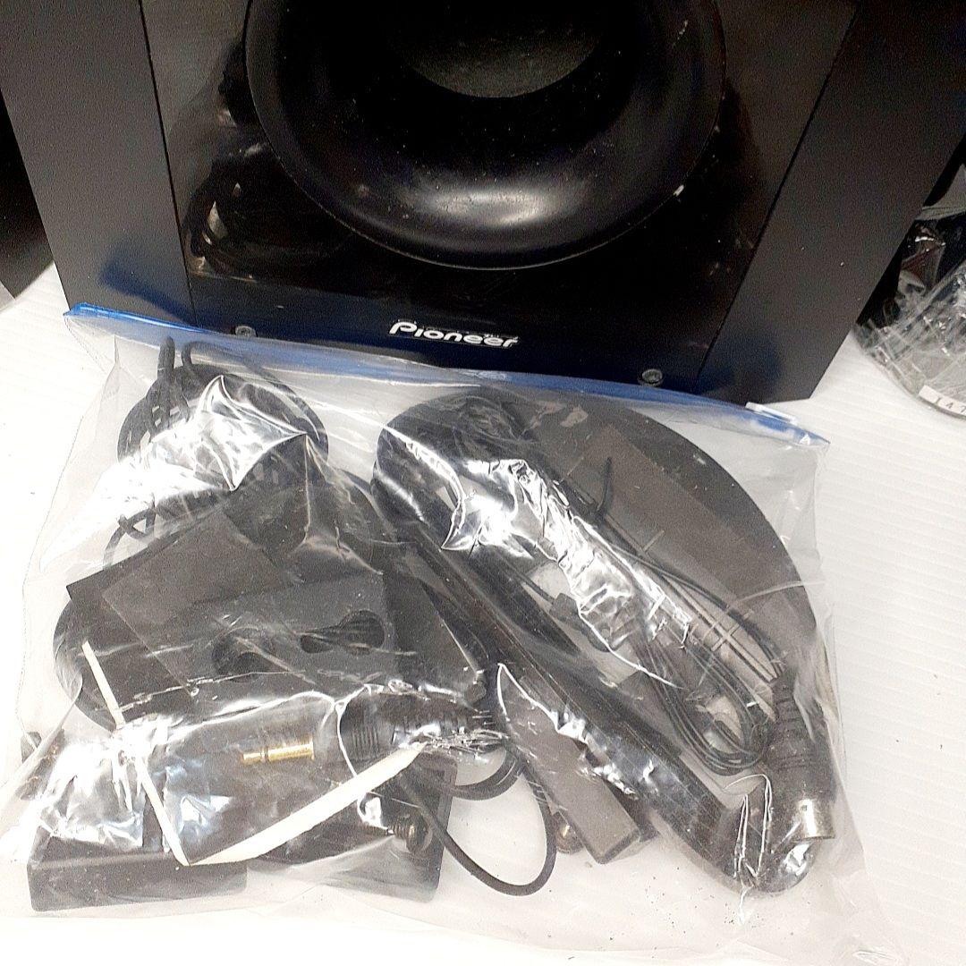 サラウンドアンプ内蔵サブウーファー　Pioneer SX-SWR1 リモコン付属
