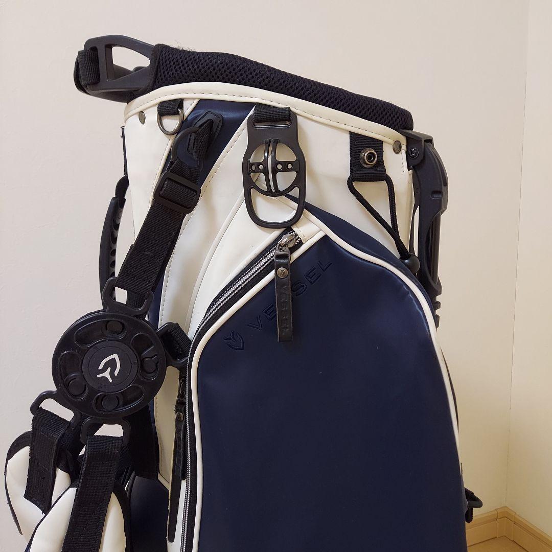 Vessel ベゼル キャディバック 軽量 スタンド ★東広野倶楽部限定モデル