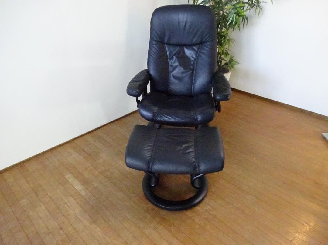 マロン　エコーネス　ストレスレスチェア　コンサル　（M）オットマン付　北欧