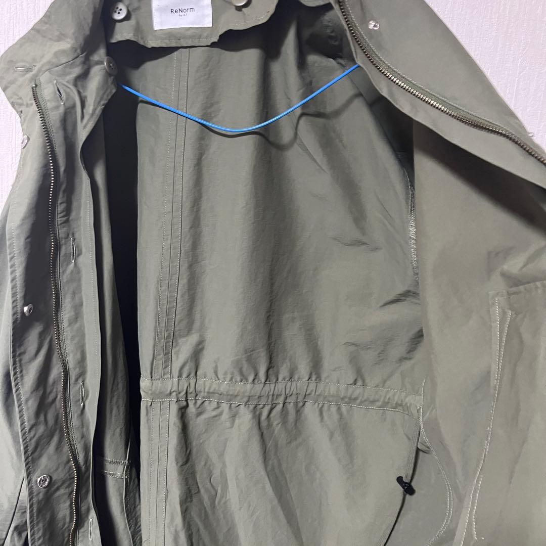 ReNorm × YUKI M65コート×中綿ブルゾンセット　カーキ
