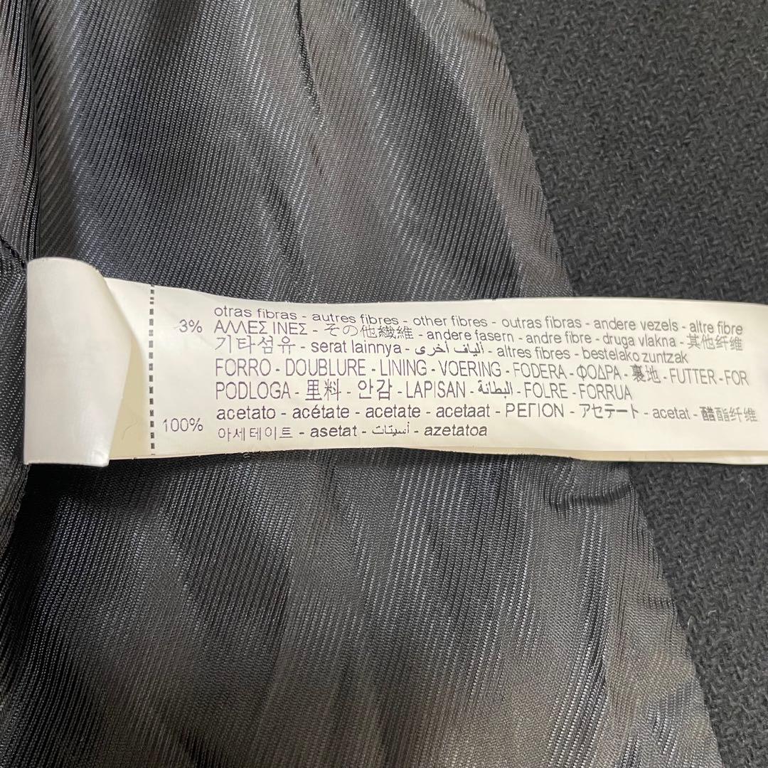 完売品　ZARA ウールブレンドハイネックコートロングコート　ウール　Sサイズ