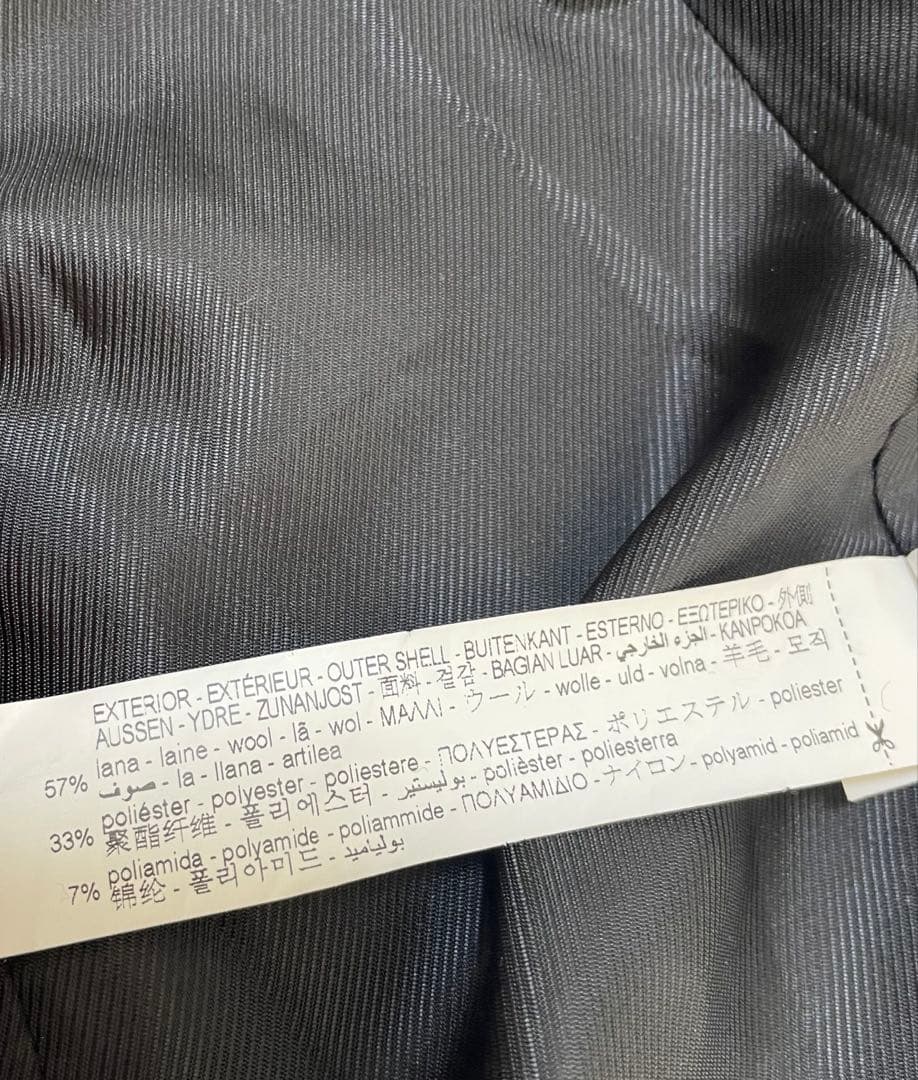 完売品　ZARA ウールブレンドハイネックコートロングコート　ウール　Sサイズ