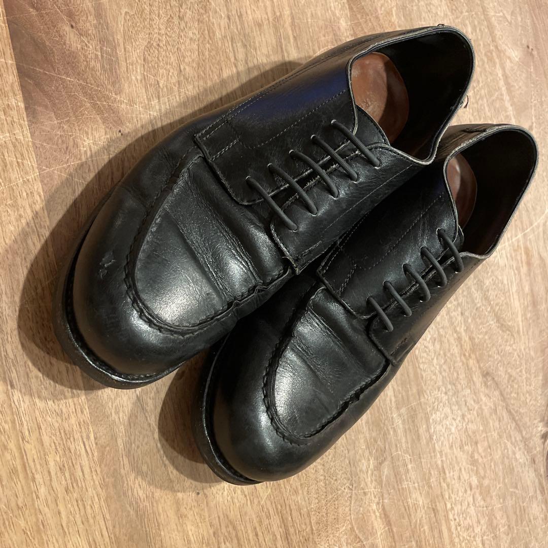 RENDO ブラック APRON FRONT DERBY 8