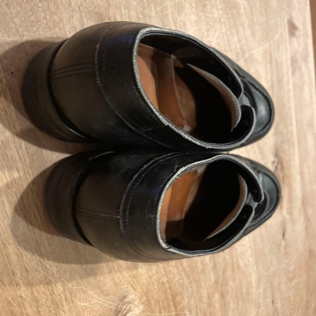 RENDO ブラック APRON FRONT DERBY 8