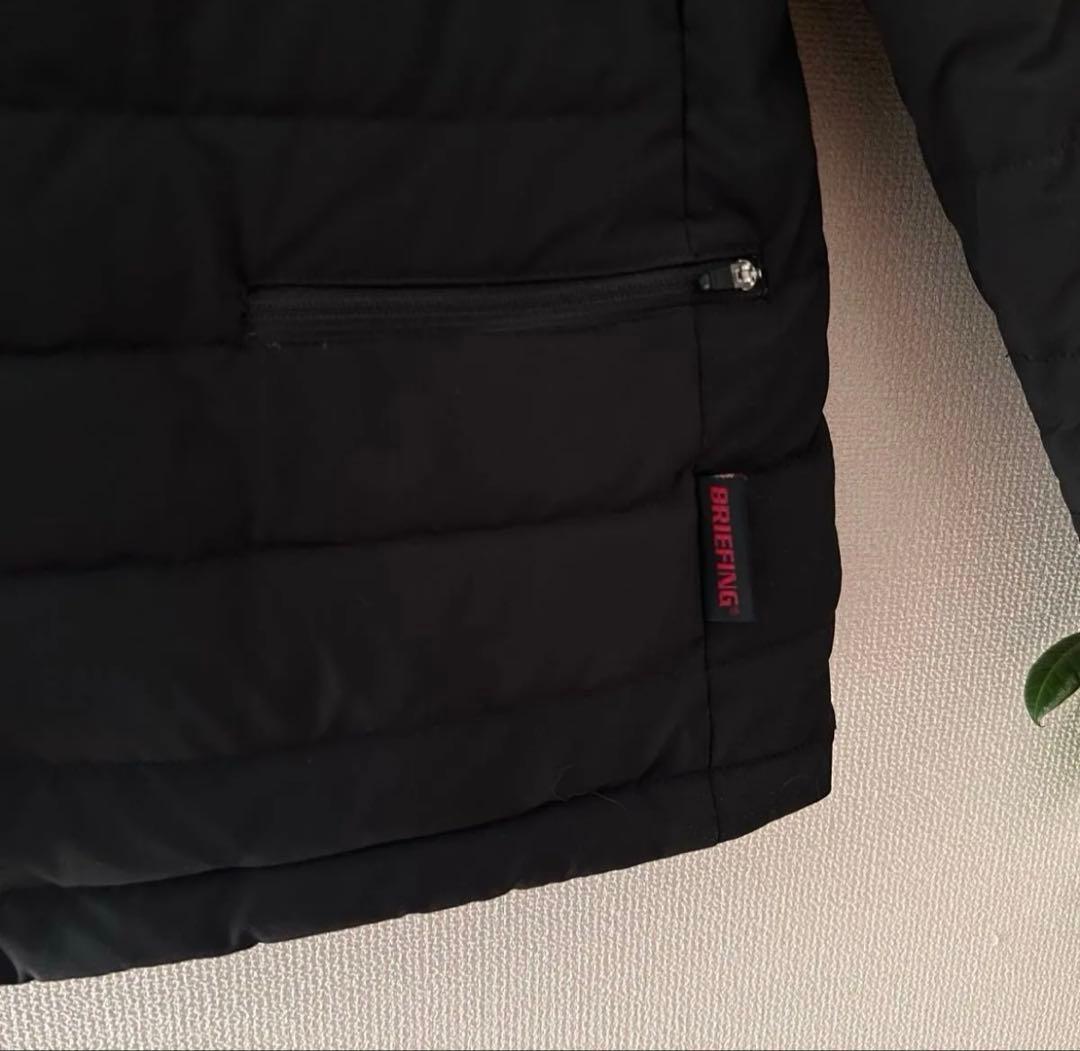 BRIEFING GOLF/TAION DOWN PARKA/ブラック S