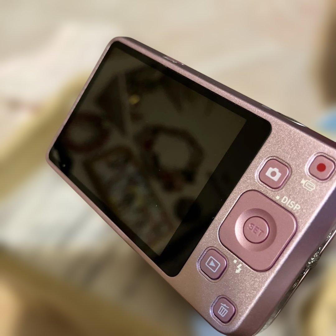 CASIO EXILIM コンパクトデジタルカメラ ピンク　全て揃っています