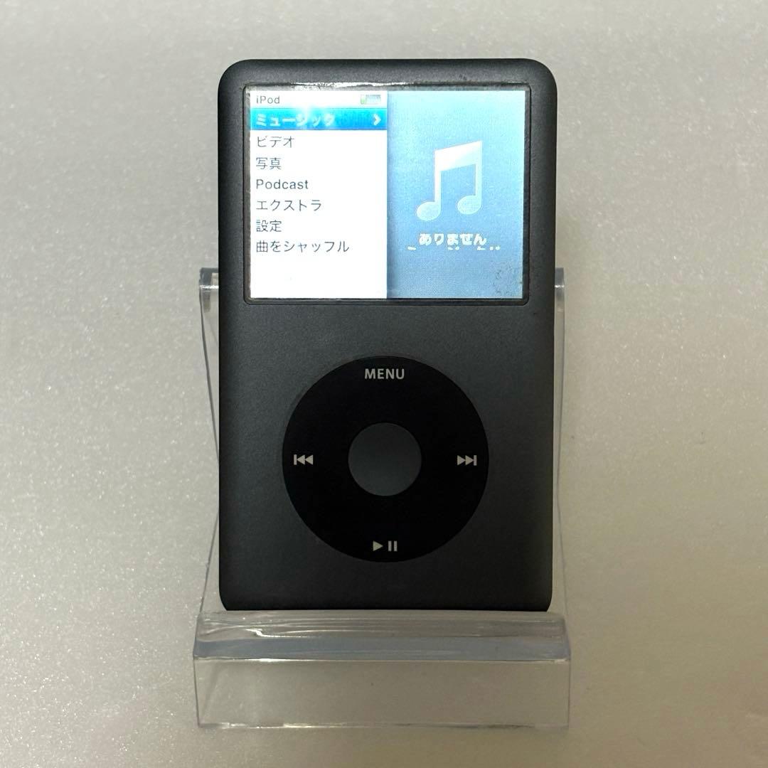 【美品】iPod classic 120GB ブラック iTunes同期OK