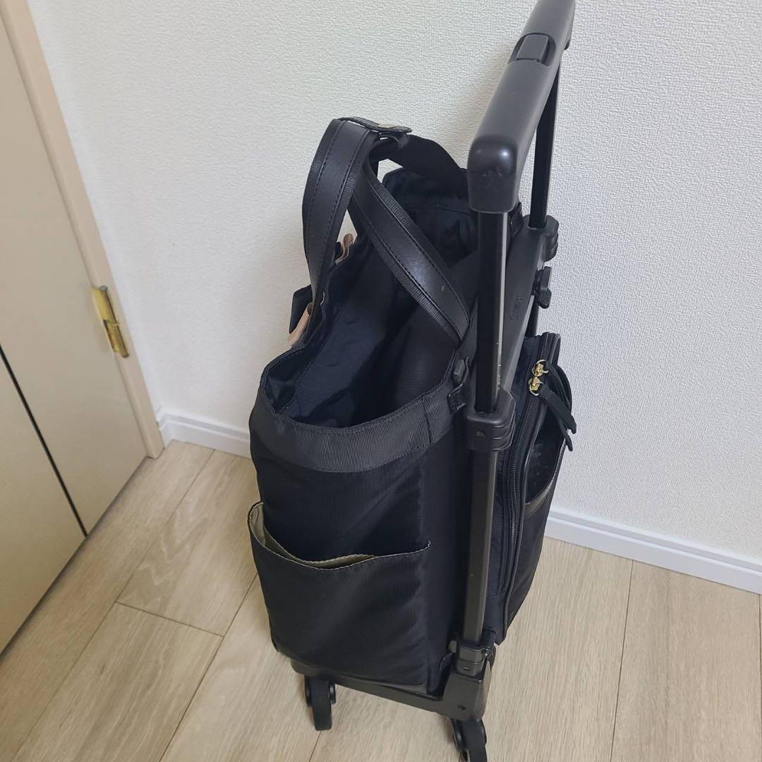 【SWANY】スワニー キャリーバッグ リボン ブラック