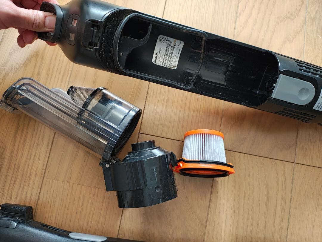 シャーク★CS501JRG★バッテリーの状態良好★9