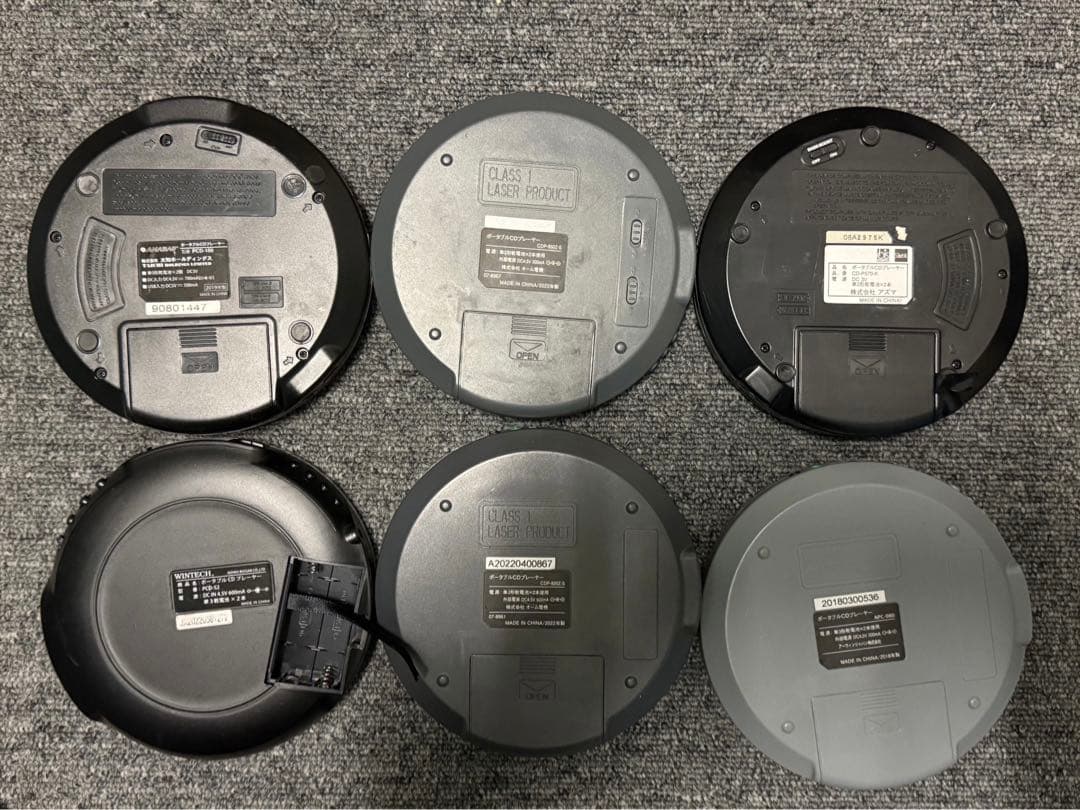 Arwin , audiocomm CD player まとめ　6個　V039