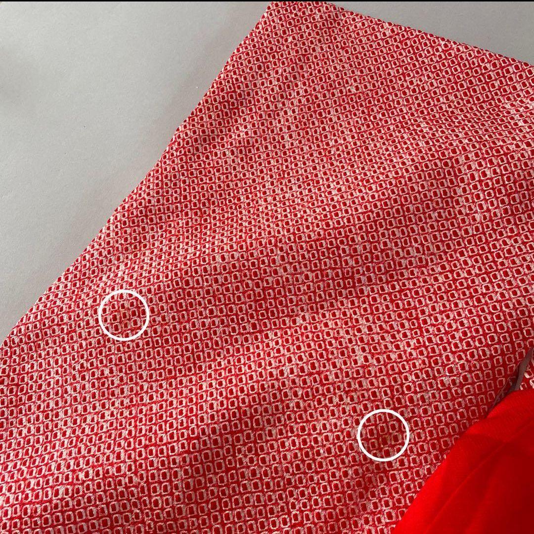 七五三用 赤い着物セット