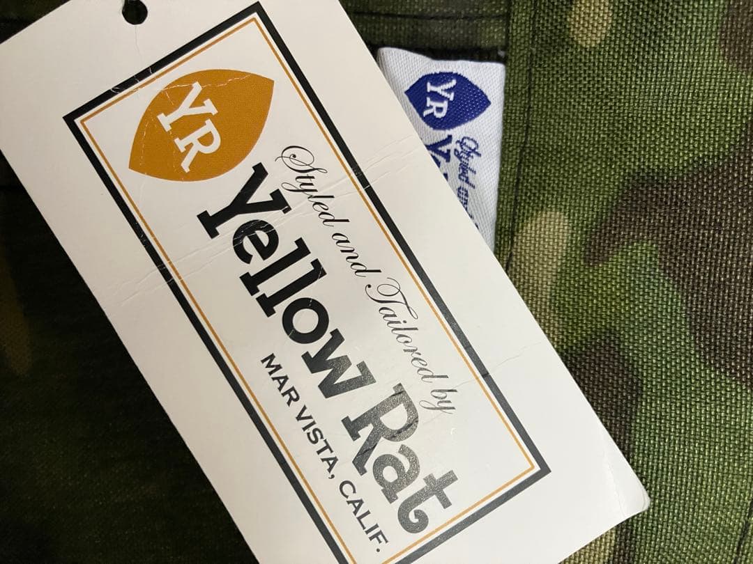 Yellow Rat イエローラット USA製 ナイロン 迷彩レア！カモフラ