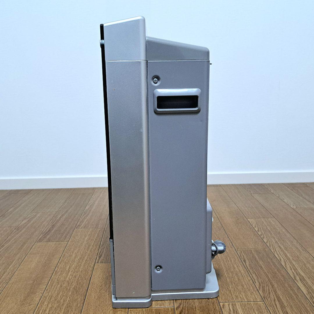 ガスファンヒーター ブラウン デジタル操作