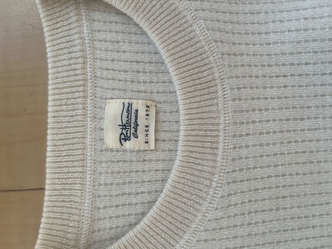 RomHerman ロンハーマン　ホワイト 長袖セーター