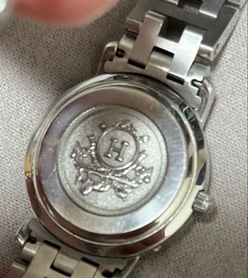 HERMES クリッパー CL4.210 ブラック　不動品