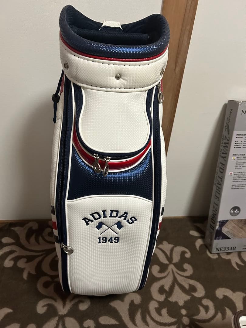 adidas ゴルフバッグ ストライプデザイン