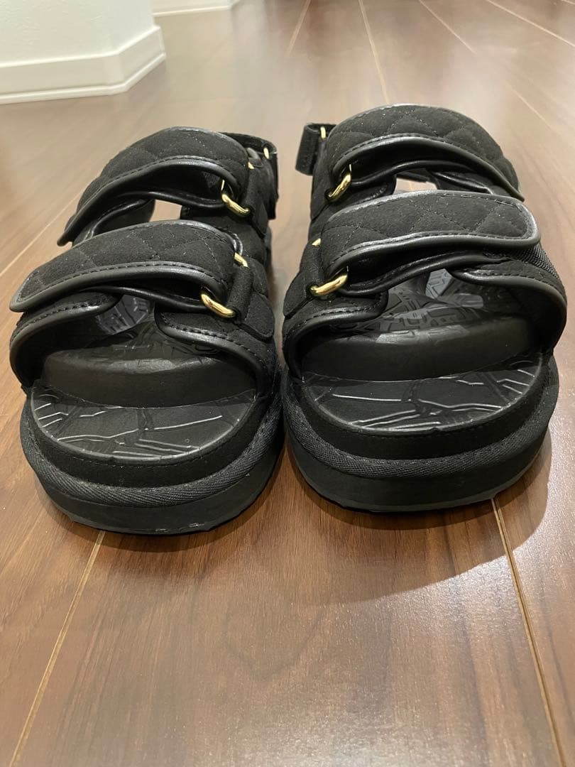 彩*子様 【Racbaki】ラクバキ フットベットサンダル キルティング Mサイ