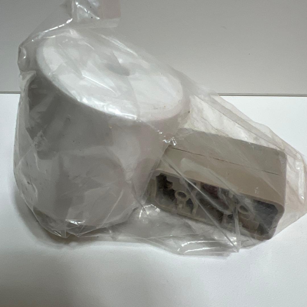 レトロ照明　東芝電球ペンダントライト　オレンジ球体　未使用　昭和　プラスチック