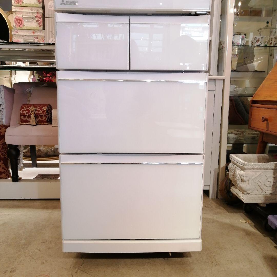 MITSUBISHI 三菱 5ドア冷蔵庫 MR-B46E-W 2019年