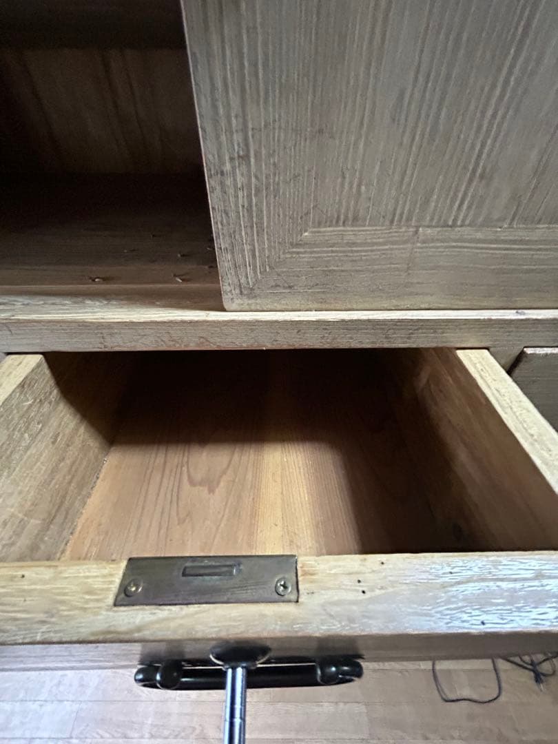 鍵付き桐タンス アンティーク　骨董