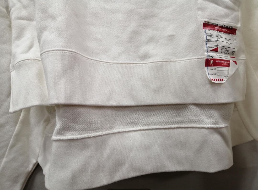 か*に様 Maison Mihara Yasuhiro 変形スウェット