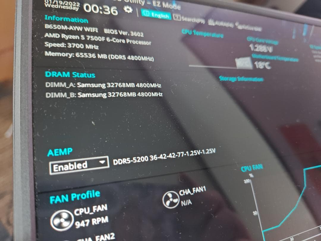 サムスン DDR5 5200 64GB メモリ 2枚セット(32GB×2)