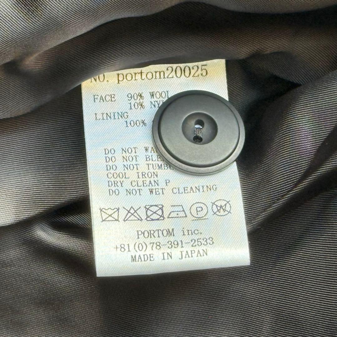 オオカミとフクロウ オオカミとシロクマのヴィーカ ノーカラー ブラック 美品