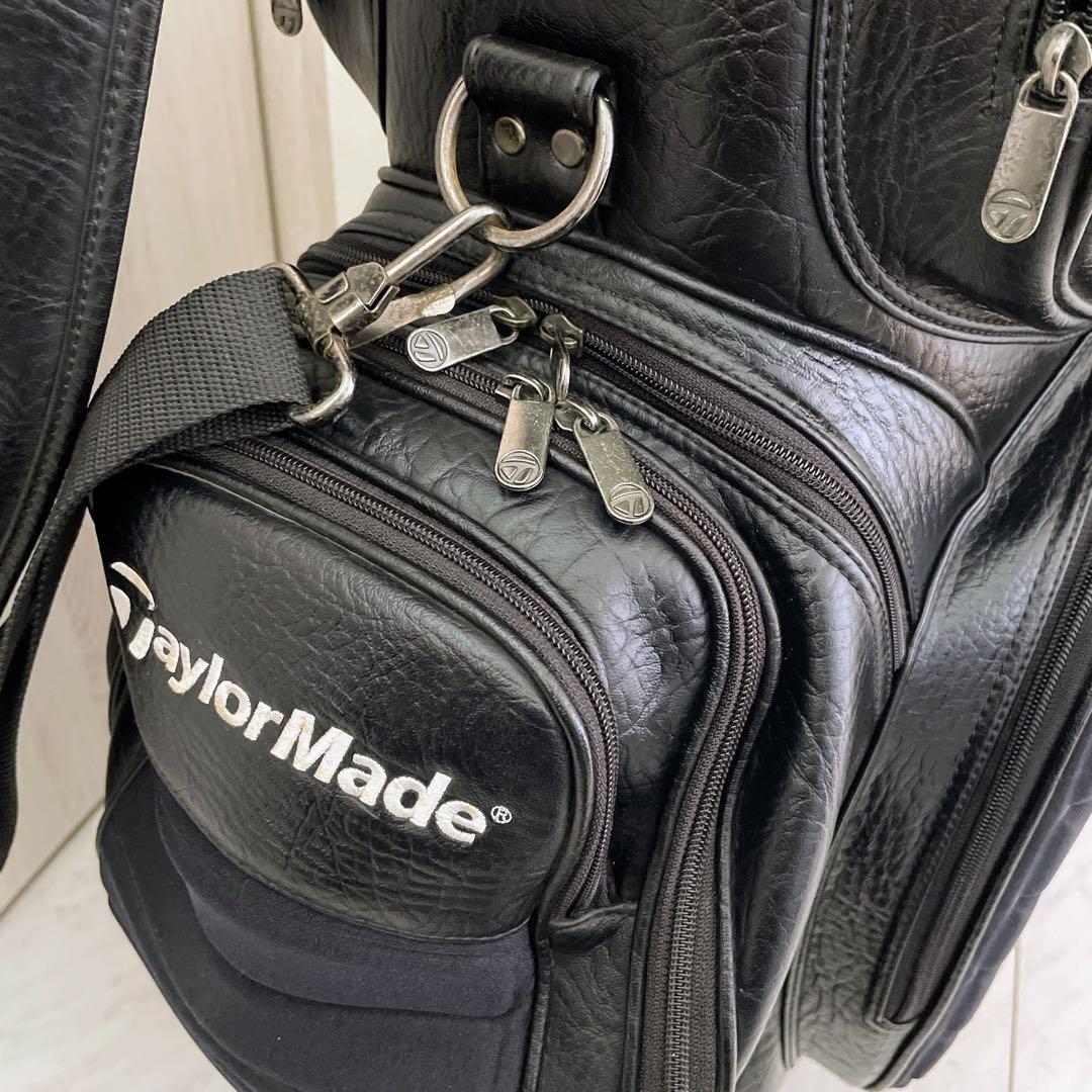 希少　美品　テーラーメイド キャディバッグ クラシック　本革調