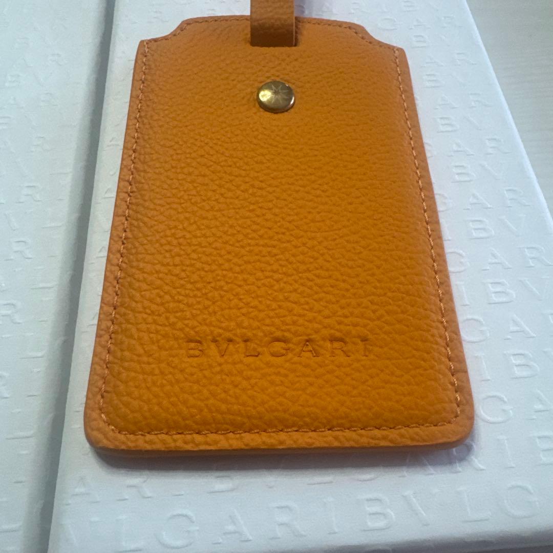 BVLGARI ブルガリ ネームタグ ラゲッジタグ 非売品 新品