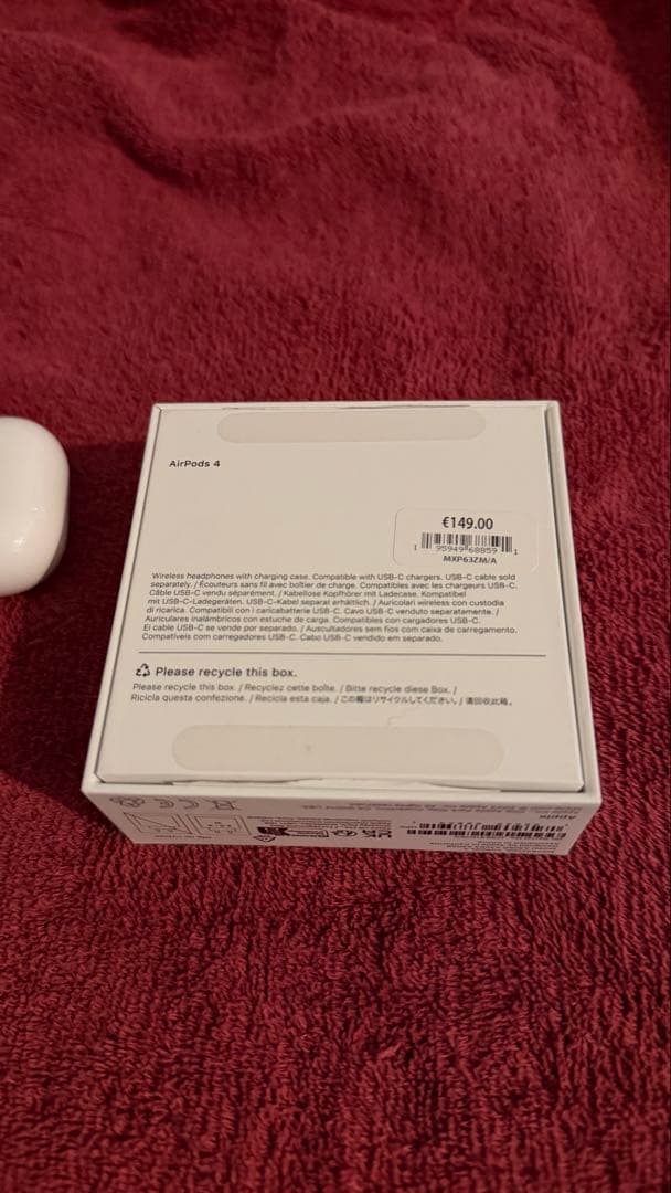 イヤホン airpods4