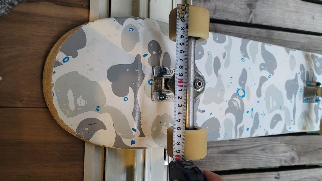 約8インチ　インディペンデント139　グリズリー　スケートボード　BONES