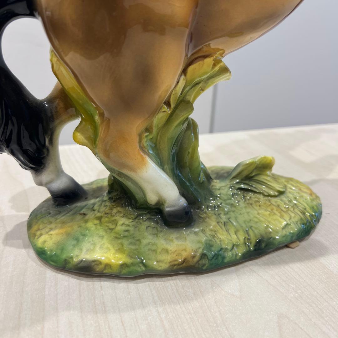 陶器製 馬の置物
