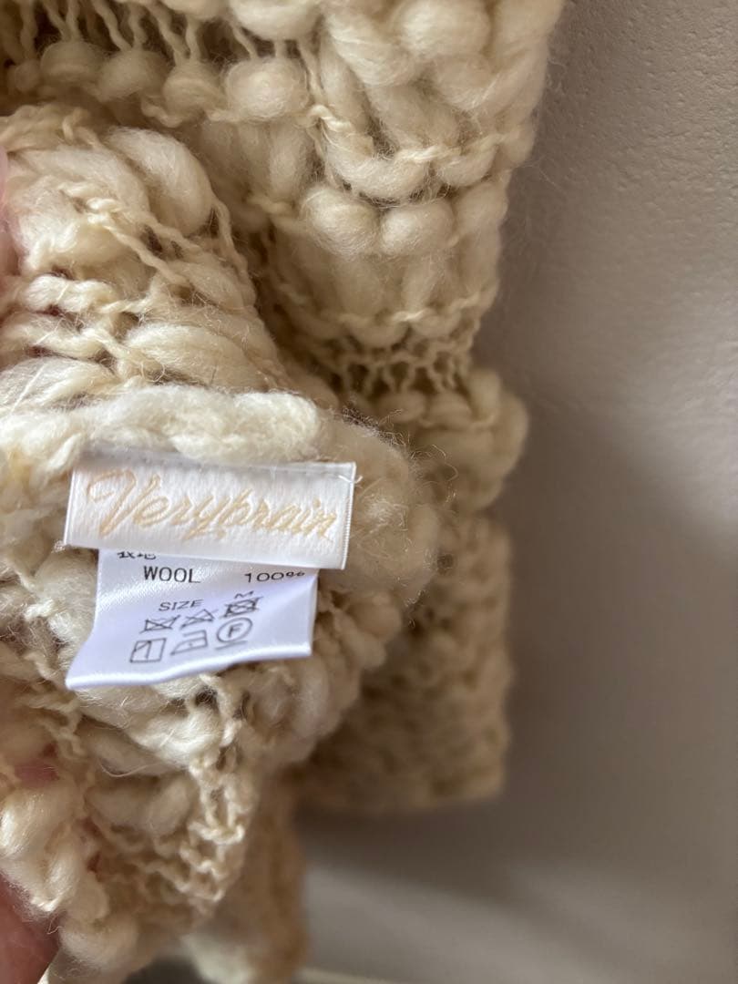 ワンピース Very brain Big Slub Yarn Tunic