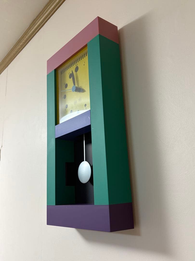 mar　カラフル振り子時計 モダンデザイン