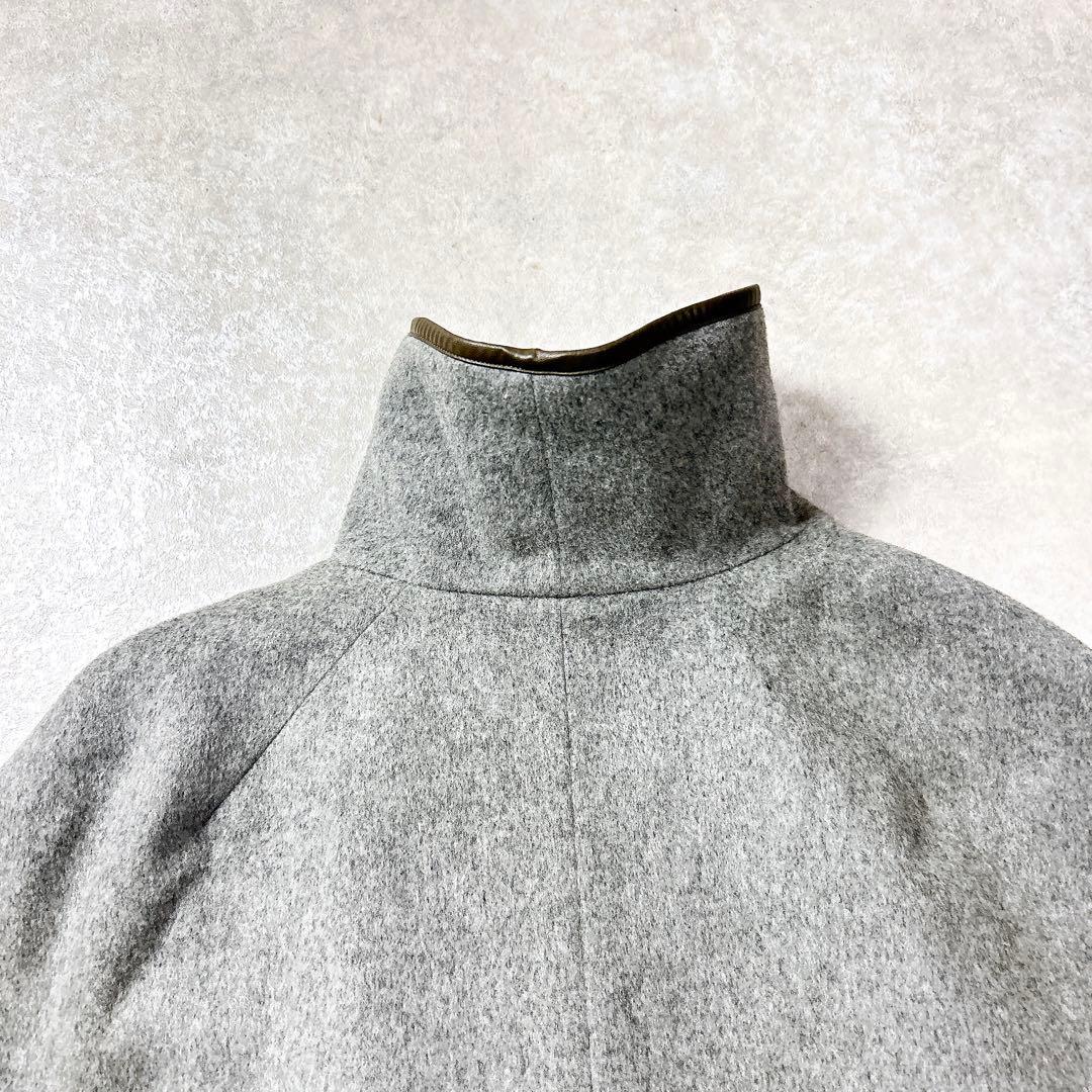 【美品】エストネーション　estnation カシミヤビーバーケープコート