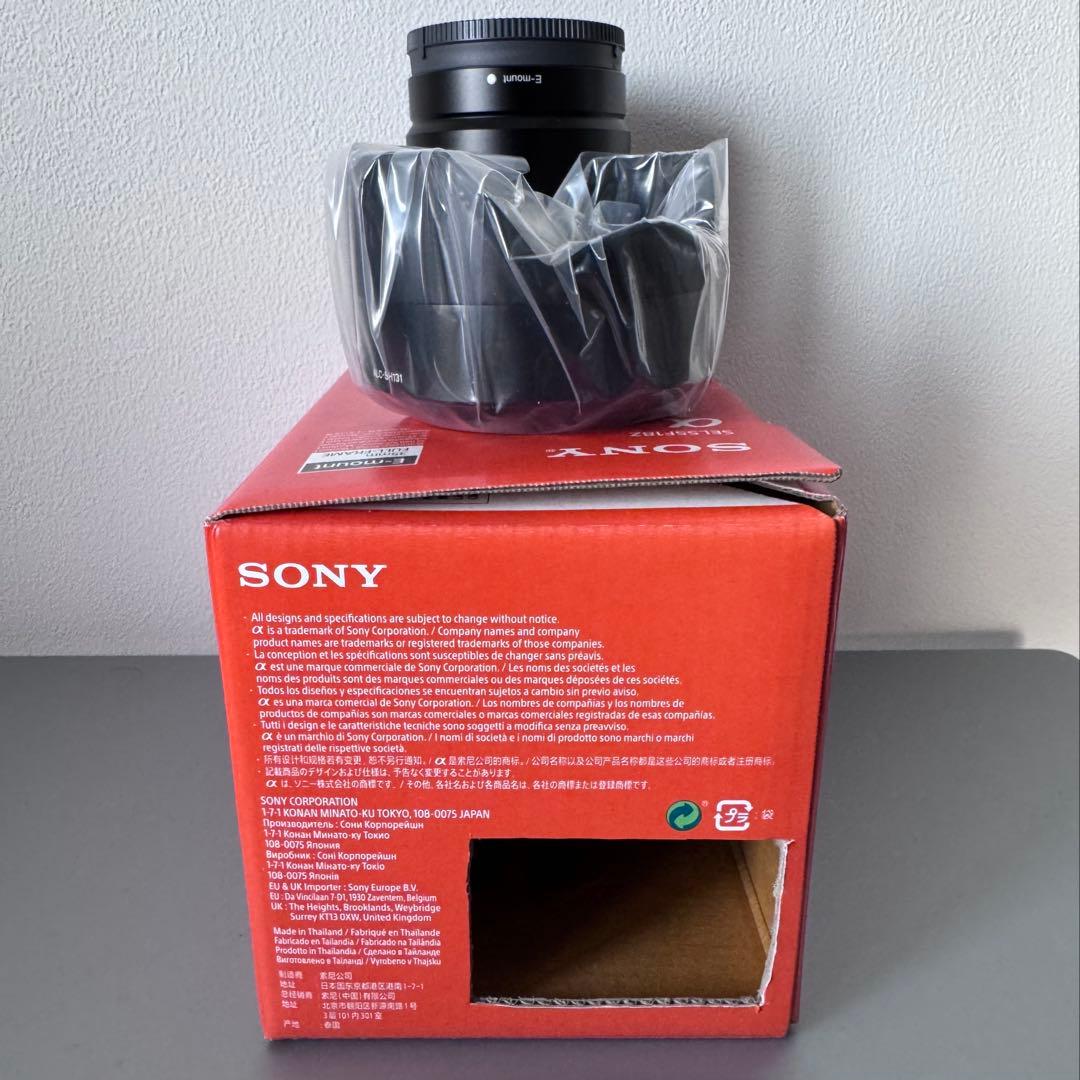 【新品同様】SONY Sonnar T* FE 55mm F1.8 ZA