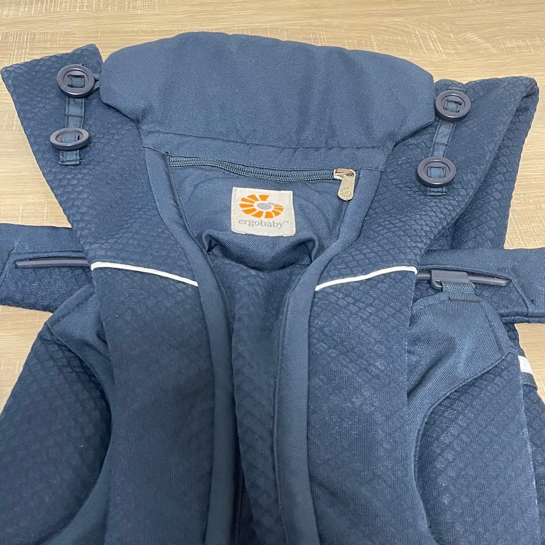 美品 エルゴベビー OMNI Breeze オムニブリーズ ミッドナイトブルー