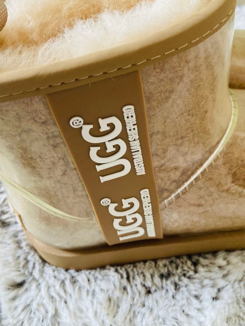 新品未使用‼️UGG アグ　クラシック クリア ミニ レインブーツ　レディース