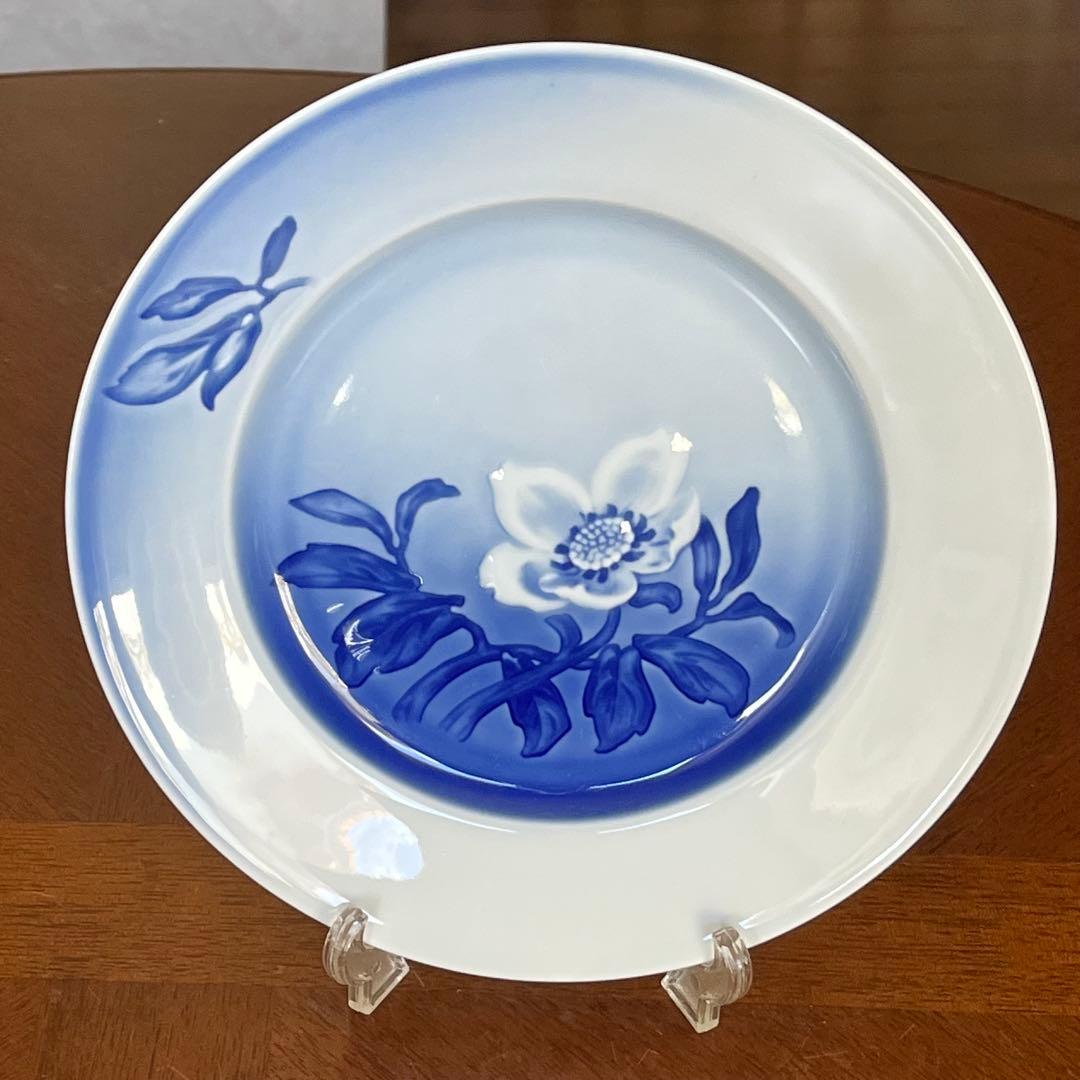 【希少品】B&G ビングオーグレンダール★クリスマスローズ★デザート皿　5枚