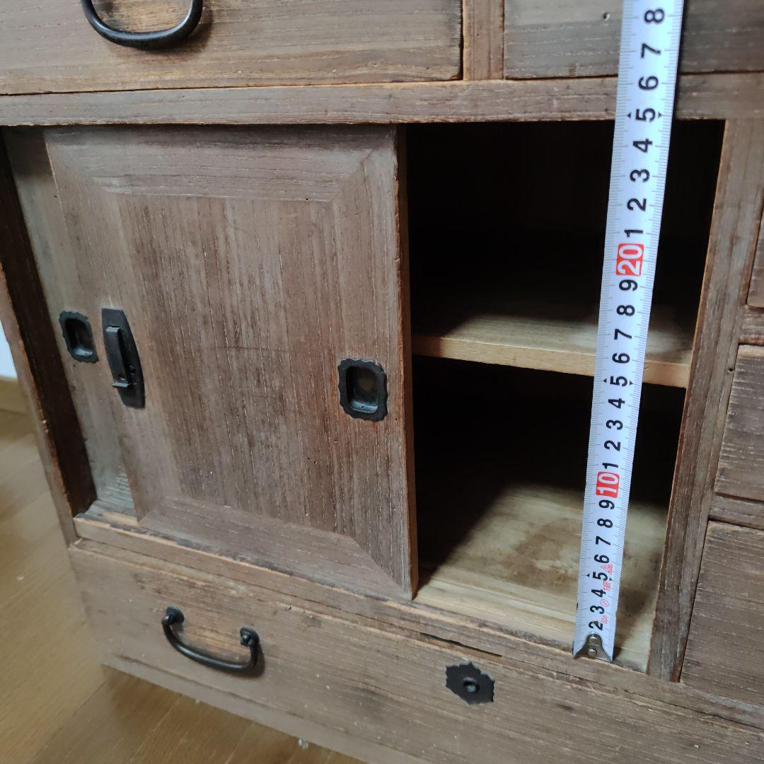 古家具 古道具 小さな和箪笥 古箪笥 引き出し 家具 アンティーク　昭和レトロ