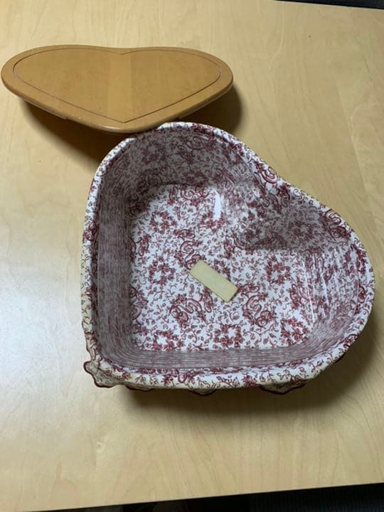ロンガバーガー　ハート　バスケット　ふた付き