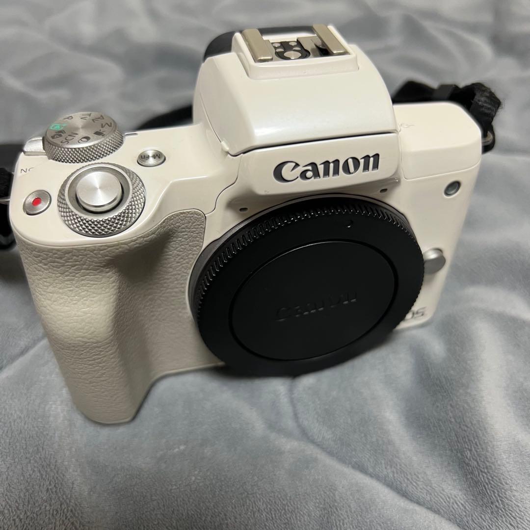 canon kiss M ダブルレンズキット ホワイト