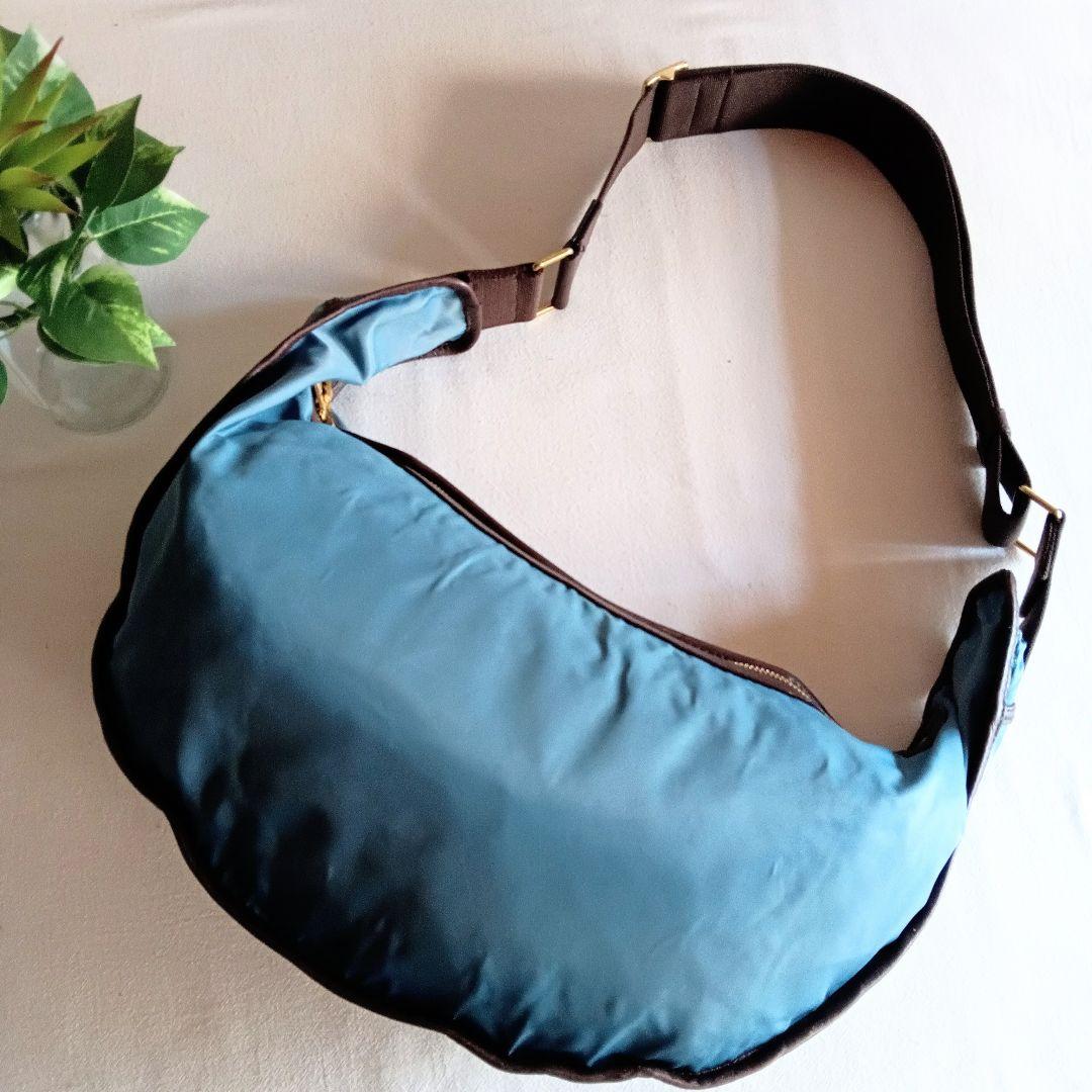 美品 ハンティングワールド ナイロン ショルダーバッグ 鞄 レディース メンズ