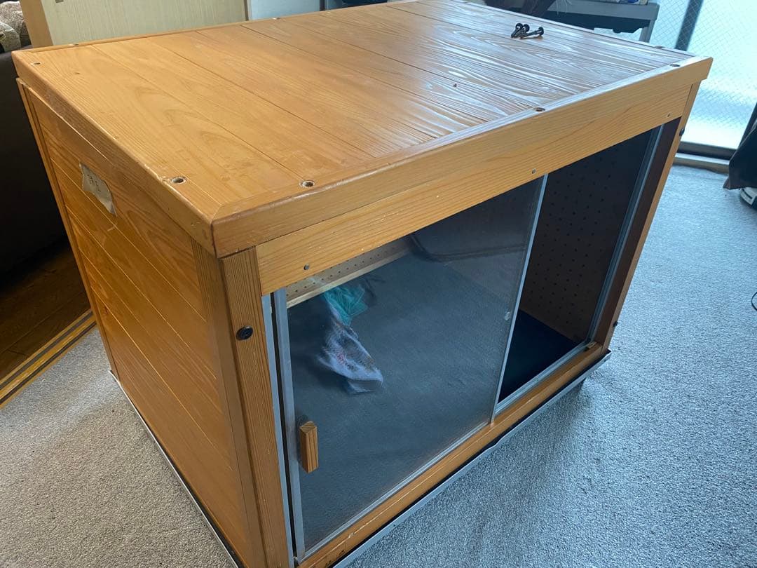 犬小屋制作工房K 防音犬小屋　換気システム付