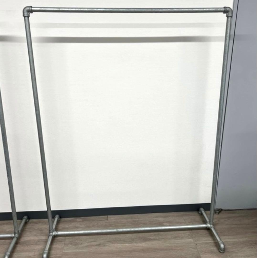 希少 業務用ハンガーラック アパレル銃器 （2セット）シルバー オシャレ別売可