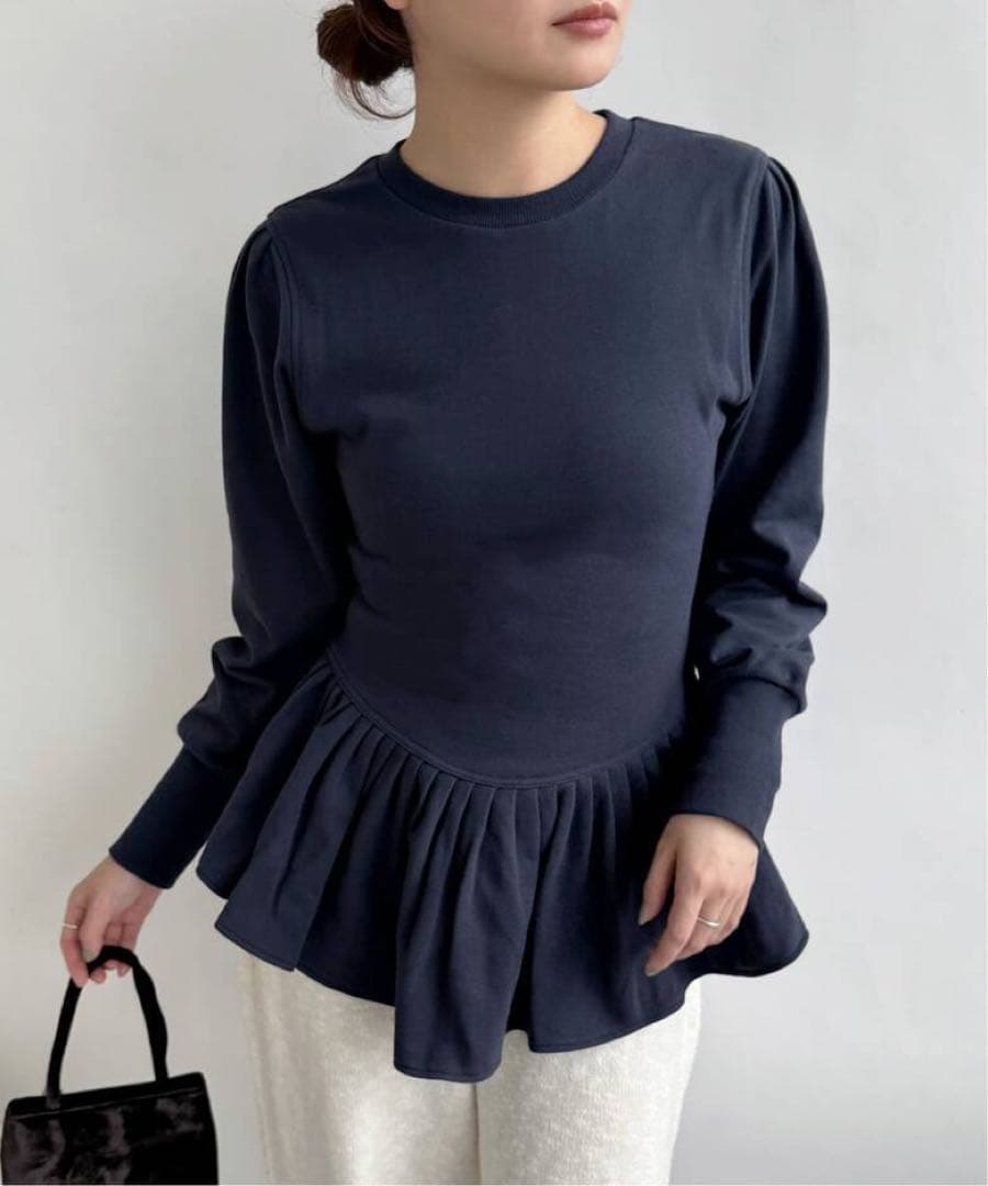 EDIT.FOR LULU angielala LULU ペプラムスウェット