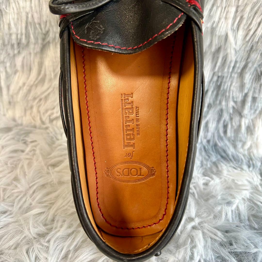 【希少☆コラボ限定】トッズ×フェラーリ ドライビングシューズ イタリア製