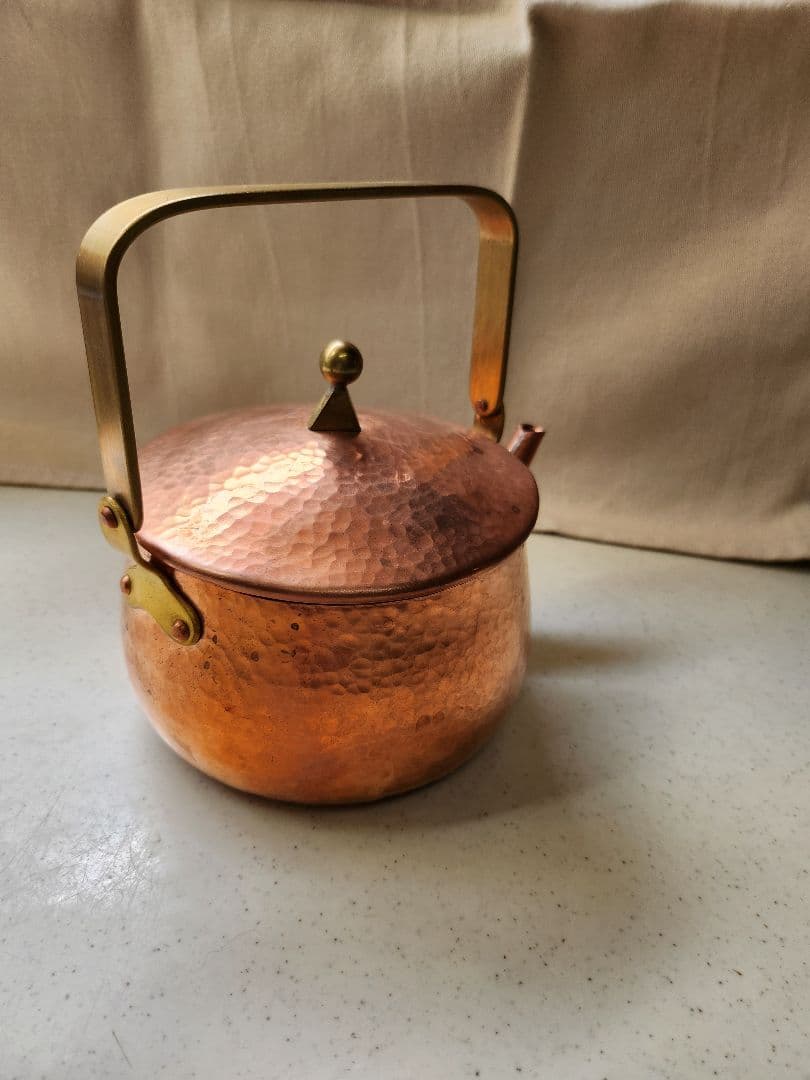 水野正美　ケトル　急須　銅