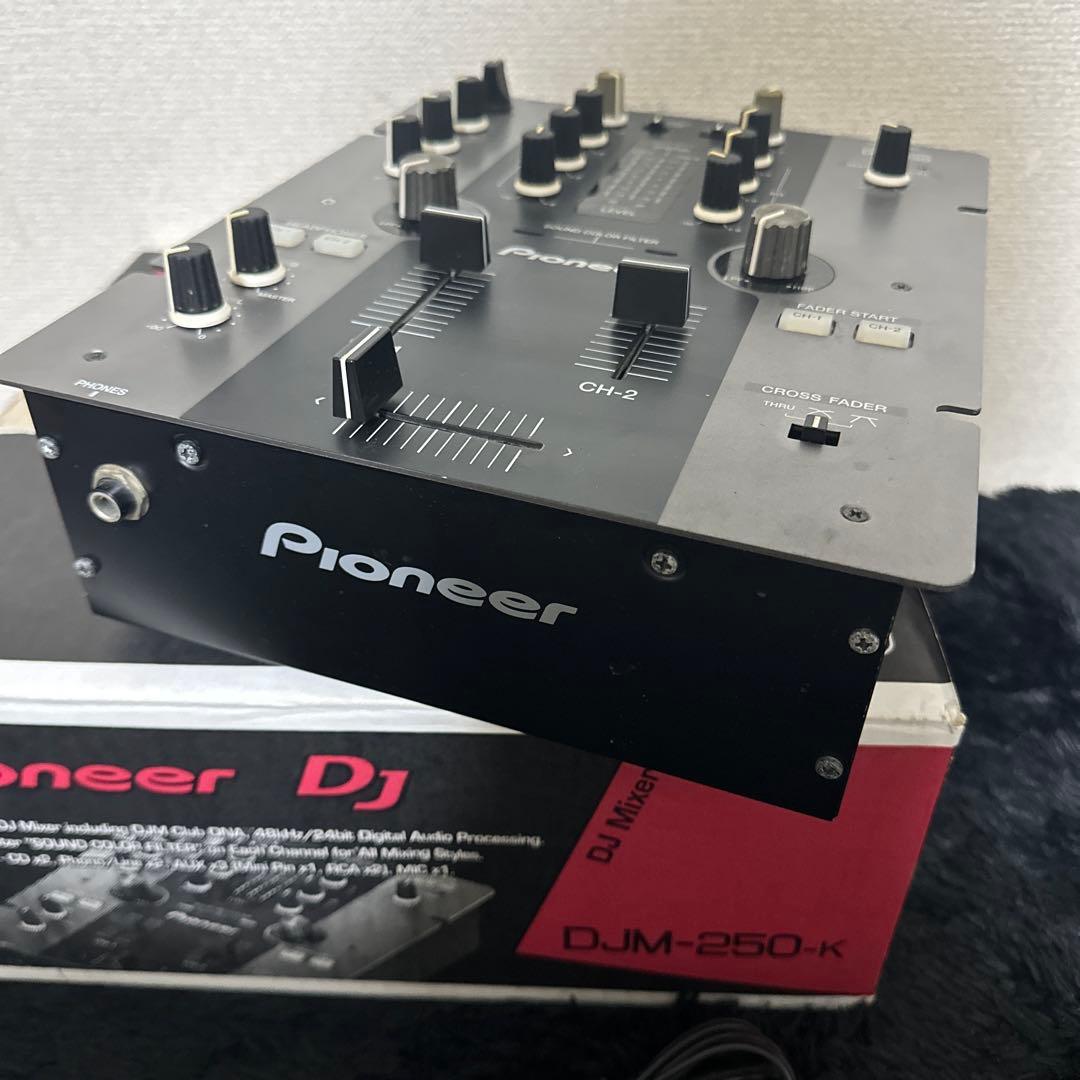 PIONEER DJM-250-K DJミキサー 箱付き
