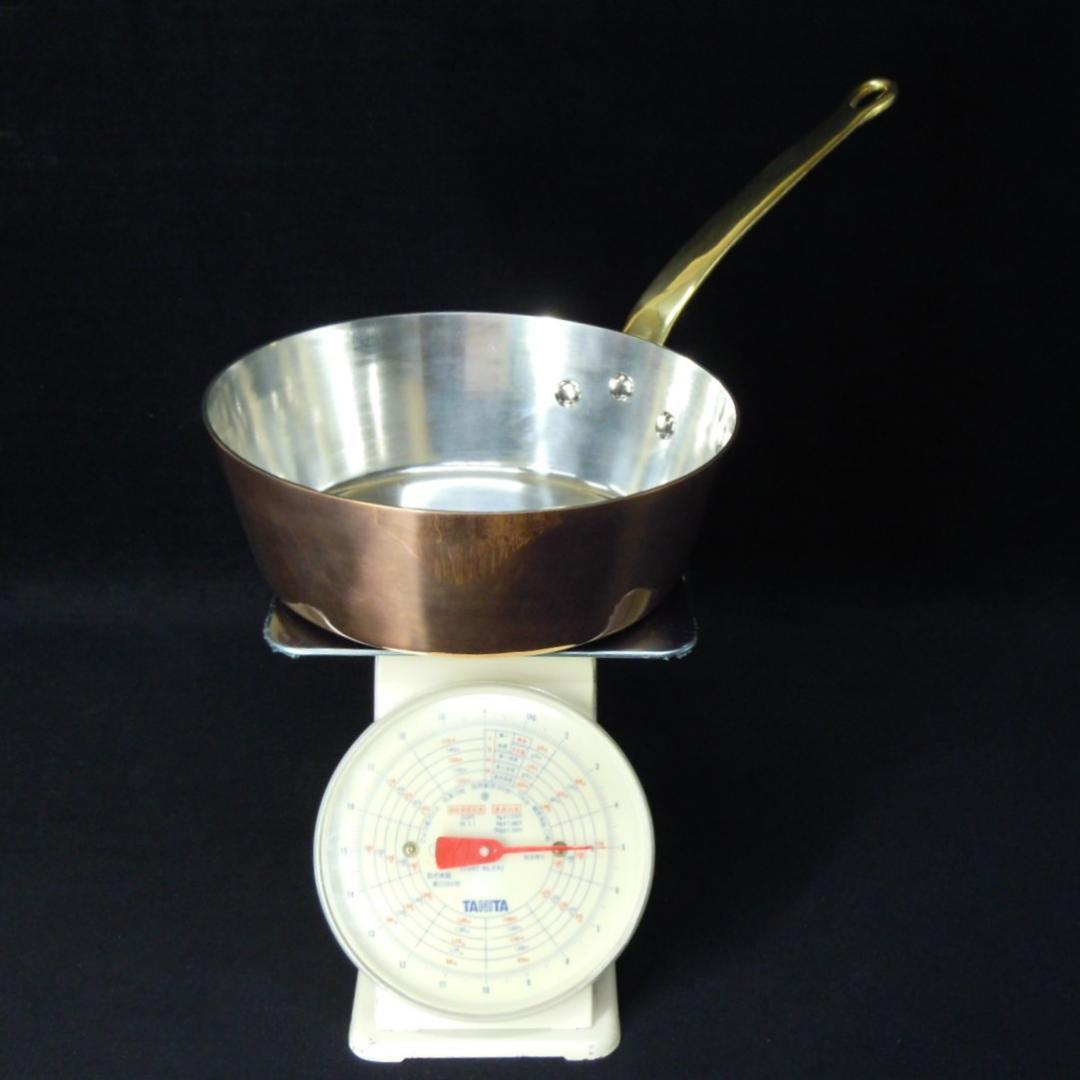 銅鍋３点 厚3mm 30深型 27深型 30テーパー型 和田助製作所 未使用